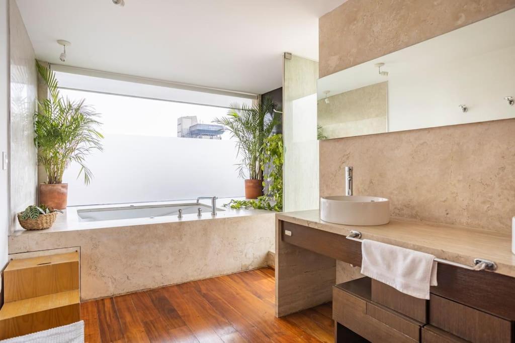 High End Penthouse High Ceilings View Mexico